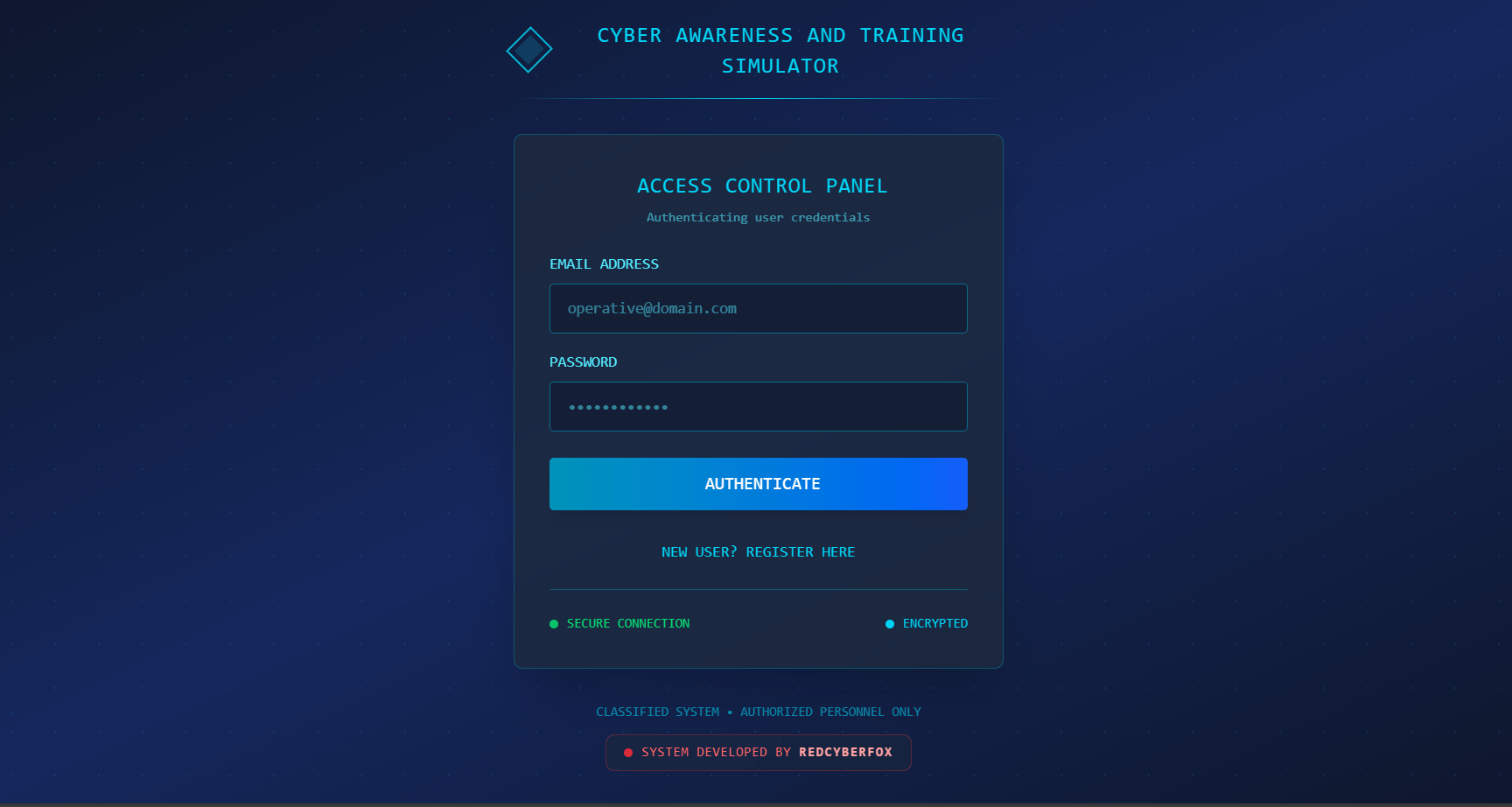 CATS – Cyber Awareness Training Simulator